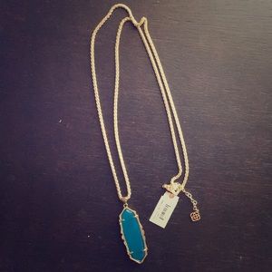 Kendra Scott - Frances Necklace in Teal Agate